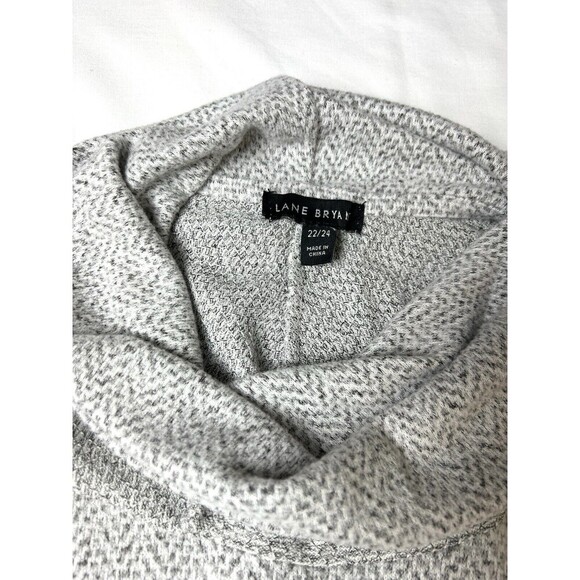 Lane Bryant Women Gray Turtleneck‎ Pull Over Sweater 22-24 Plus. SKU LRC4-2 - Picture 3 of 8